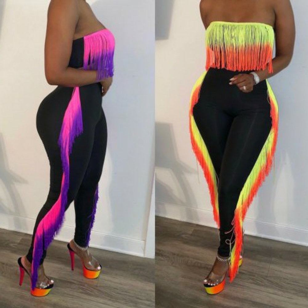 Tasseled 2 piece